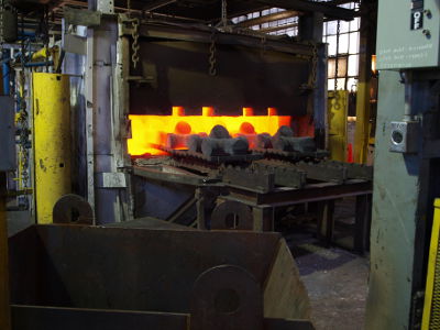 Heat treatment at canton drop forge