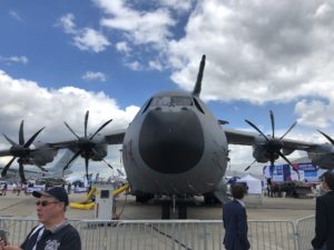 Transport Aircraft At the Paris, France Airshow