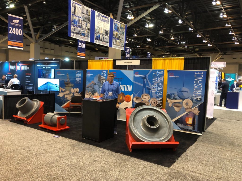 Canton Drop Forge Exhibits Closed Die Forgings at MPT Expo 2021 ...